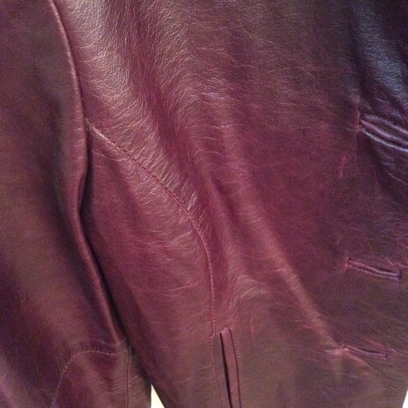 Ann Taylor leather jacket - Picture 3 of 7